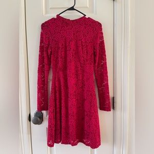 Women’s Red Lace Dress Size S